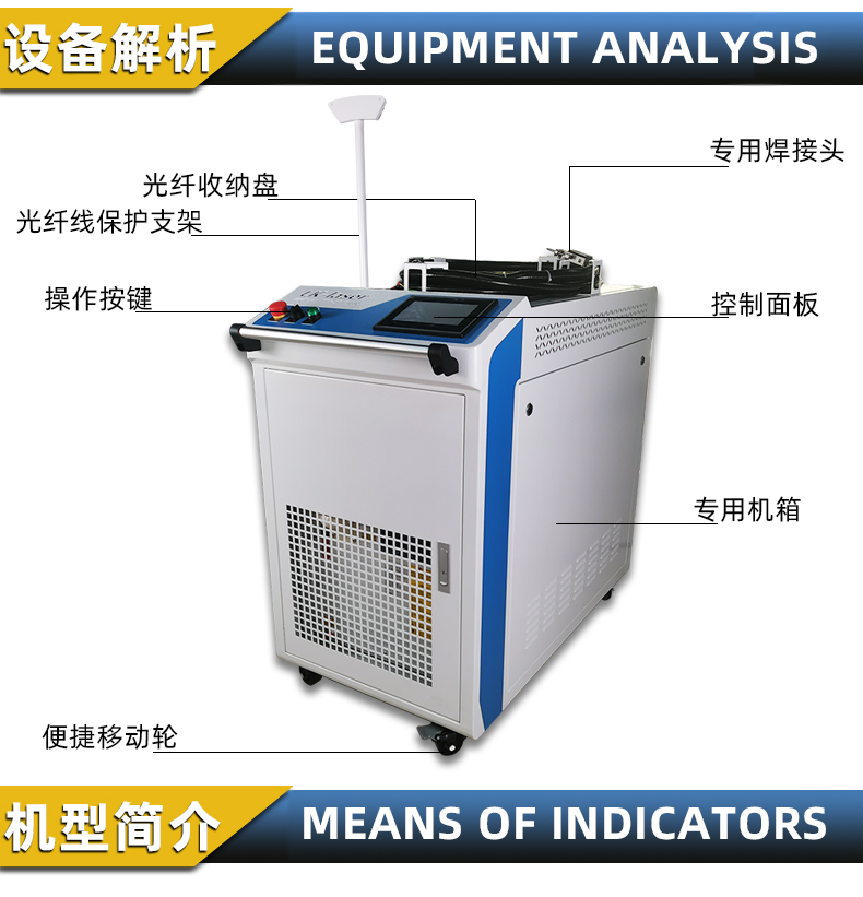 手持式光纖激光焊接機設(shè)備解析